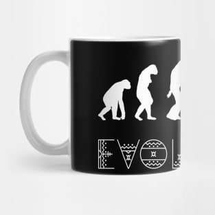 Evolution is Female Mug